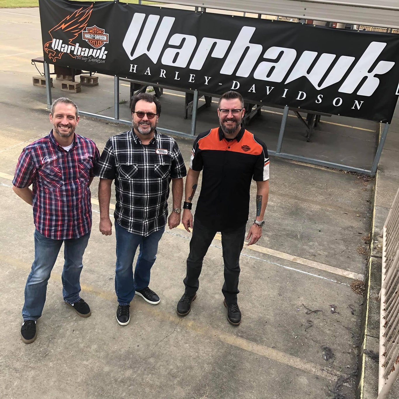 Image of Warhawk Harley Davidson staff members